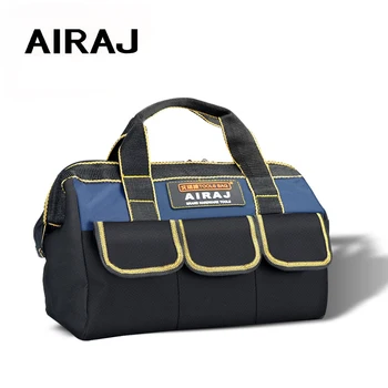 AIRAJ 13 v Tool Bag, Veľkú Kapacitu Top Otvorenie Tool Kit, Jednoduchý Nástroj Skladovanie Vrecko Pre Elektrikára Tesárstvo Montérov