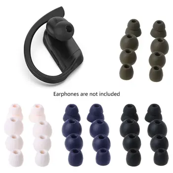 4 Páry Silikónové Štuple Ucho Tipy In-Ear Slúchadlá Kryt pre Powerbeats Pro Bezdrôtové Bluetooth-kompatibilné Slúchadlá Príslušenstvo