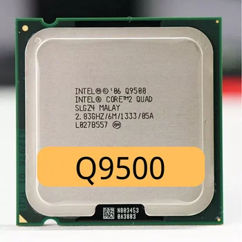 Intel Core 2 Quad Q9500 CPU Procesor (2.83 Ghz/ 6M /1333GHz) Socket 775 CPU Desktop (pracovná 100% Doprava Zadarmo)