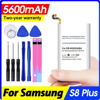 Eb-bg955aba Eb-bg955abe 5600mah Batérie pre Samsung Galaxy S8 Plus G9550 G955f/a G955t G955 S G955p + nástroje