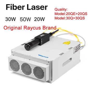 Fiber Laser Označenie Stroj 20W 30W 50W Raycus Laserový Zdroj Modul GQM 1064nm pre Kovové Označenie Laserové Derusting