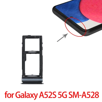 Pre Galaxy A52S zásuvka na Kartu SIM + zásuvka na Kartu SIM / Micro SD Kartu pre Samsung Galaxy A52S 5G SM-A528