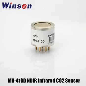 2 ks Winsen MH-410D NDIR Infračervené CO2 Snímač Anti-jedy, Anti-para Rušenie UART, Analógové Napätie Signálu Dlhá Životnosť
