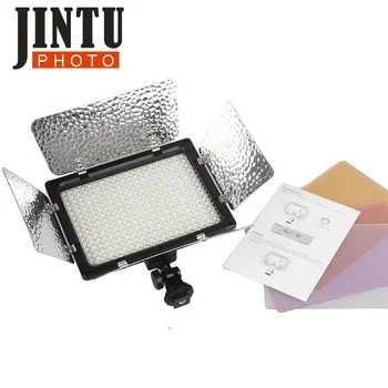 JinTu W300 300pcs LED Fotoaparátom Svietidlo Svetelný Panel Pre Canon EOS 550D 650D 750D 800D 70 D 80D 6DII 7DII 5DII 5DIII 5DIV Fotoaparát