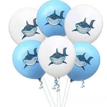 10pcs 12inch Shark Latexové Balóny Dieťa Narodeniny, Party Dekorácie Hélium Balón Deň Detí Baby Sprcha Globos Nafukovacie Hračky
