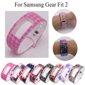 Silikónové Smart Hodinky pásmo Pre Samsung Výstroj Fit 2 SM-R360 Kapela Zápästie Pre Samsung Výstroj Fit 2 Pro fitness Watchbands Náramok