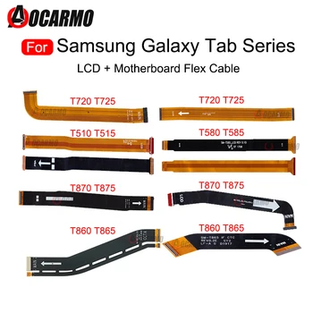 LCD Displej Pripojte Hlavnej Doske Flex Kábel Pre Samsung Galaxy Tab S6 T865 T860 S7 T870 T875 T725 T720 T515 T585 T561 Opravy