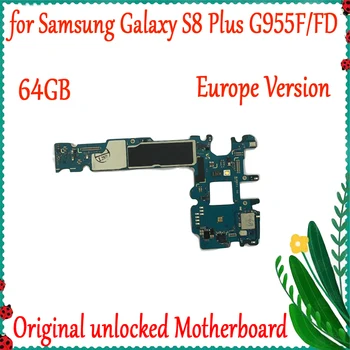Dobrý Testované 100% Originálne pre Samsung Galaxy S8 Plus G955U G955F G955FD G950U G950F G950FD Doske,64GB Verzia EÚ