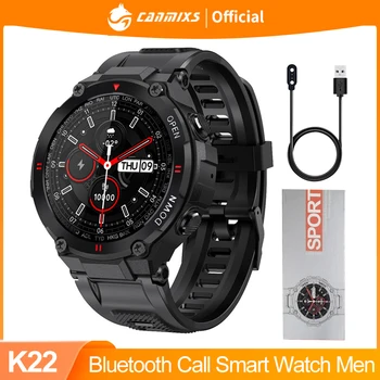 CanMixs K22 Smart Hodinky Mužov Bluetooth Hovor Šport Smartwatch Mužov Vonkajšie Prehrávanie Hudby Fitness Sledovanie Srdcovej Frekvencie Vlastné Dial