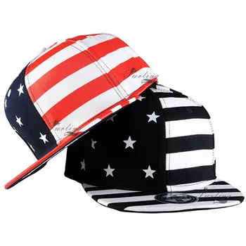 Furling Dievča, Nové fasion vlajku USA snapback klobúk spp hip-hop, klobúky, šiltovky hiphop Americkej vlajky pre mužov, ženy unisex