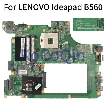 Notebook základná Doska Pre LENOVO Ideapad B560 Doske 10203-1 48.4JW06.011 HM55 PAMÄTE DDR3