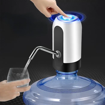 Mini USB Nabíjateľné Prenosné Vodné Čerpadlo pre Domácnosť Zariadenia Elektrické Ručné Stlačte Automatické Piť Zásobník Vody