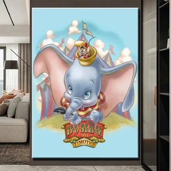 Diamond Dumbo Art Nový Rad Diamantových Maľovanie Noviniek Drahokamu Obrázky Mozaiky Výšivky Cross Stitch Domáce Dekorácie