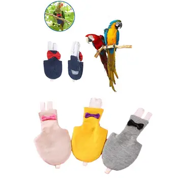 Vták Papagáj Plienky Letu Vyhovovali Nappy Oblečenie Pre Zelená Tvár Conure Parakeet Korely Holuby Stredne Veľkých Pet Vták