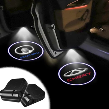 Auto Bezdrôtové LED Vitajte Ľahkého Auta Logo Prihlásiť Laserový Projektor pre Suzuki Grand Vitara Jimny Swift Vitara Samuraj 2021 Príslušenstvo