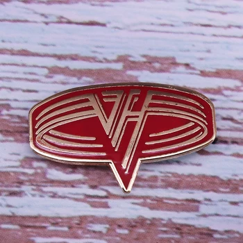 Van Halen Kapela Logo Brošňa A backstage pass na divoké časy, vysoká skala a dole a špinavé pravdu!