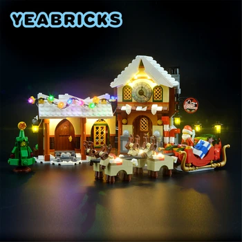 YEABRICKS LED Svetla Kit pre 10245 Santa Stavebné Bloky Nastavenie (NO Model) Tehly Hračky pre Deti, Workshopy Vianočný Darček