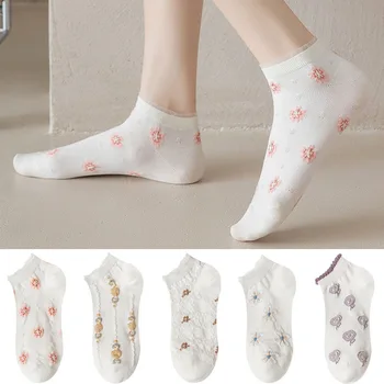 10 párov biele ponožky dámske ponožky bavlna iny príliv dámy krátkej trubice študent dámske ponožky Lolita Japonský roztomilé ponožky čln