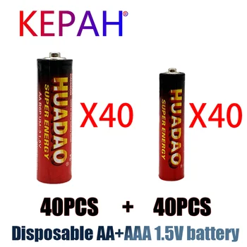 Jednorazové suché alkalické batérie aa1.5v + aaa1.5 v, vhodná pre fotoaparát, kalkulačka, budík, myš a diaľkové ovládanie