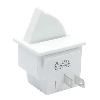 2020 Biele Nahradenie Chladnička sú Súčasťou Kuchyne AC 5A, 250V Bežne otvorené Dvere Chladničky Lampa Light Switch HC-056K.4