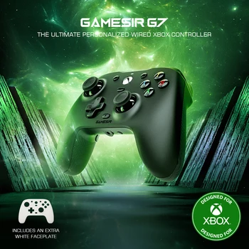 GameSir G7 Xbox Herný Gamepad Káblové Herný ovládač pre Xbox Série X, Xbox Série S, Xbox Jeden, ALPY Ovládača PC, Extra panel