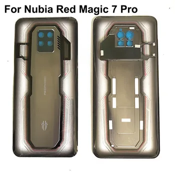 100%Novú Batériu Späť Zadný Kryt Dvere Bývanie Pre Nubia Červená Magic 7 Pro Batéria Zadný Kryt NX709j Nahradenie RedMagic 7 Pro 7Pro