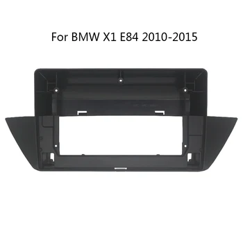 Autorádio Fascia Pre BMW X1 E84 Obdobie 2010-2015 Videa Panel Prehrávač Audio Dash 2 Din Rám Dashboard Mount Kit Kábel Canbus Adaptér