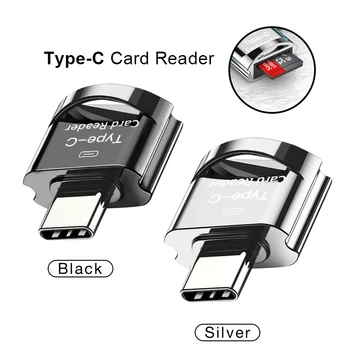 5 ks Typ C Vysoká Rýchlosť OTG Typ-C Čítačka USB-C TF (Micro SD Adaptér TFOtg Telefón Adaptér micro sd card reader miniAdapter