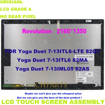Lenovo Yoga Duet 7-13ITL 6-LTE 82Q7 ITL6 82MA IML05 82AS Kartu 13 YT-K606F ZA8E ZAA7 YT-K606M Dotykový LCD Displej Montáž Panel