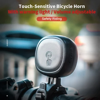 Požičovňa Skútrov Citlivé na Dotyk Elektrické Krúžok Bell MTB, Road Bike Waterful Bezpečnostné Upozornenie Vysoká Horn Pre Cyklistické Príslušenstvo