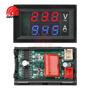 AC 50-500V 10A 50A 100A Digitálny LCD Voltmeter Ammeter Napätie Prúd Meter Tester Detektor s prúdového Transformátora