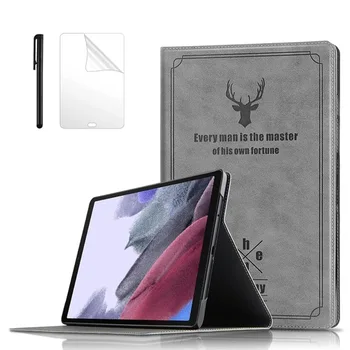 Jeleň PU obal Pre Samsung Galaxy Tab A8 X200 A7 lite T220 S7 S8 X700 A7-T500 Kartu 8.0 T290 10.1 T510 Ochranné Tablet Kryt