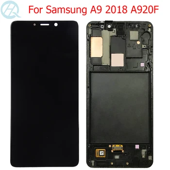 Pôvodné A920F LCD Samsung Galaxy A9 2018 Displej S Rámom 6.3