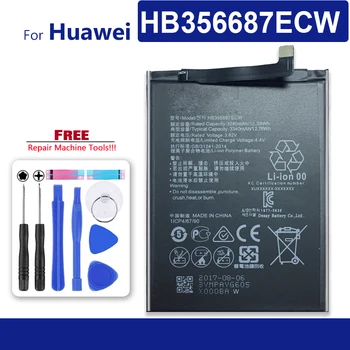 Pre Huawei HB356687ECW Batériu Pre Huawei Nova 2 Plus Nova 2i Pre Česť 9i Honor9i 7X Huawei G10 Mate 10 Lite Mate10 lite Telefón