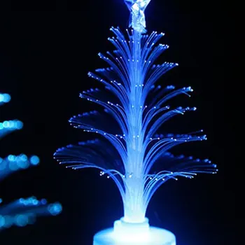 Farby Svetla Strany Vianočný Stromček led Lampa Vianočné Ozdoby Domov NewYear Darčekové Farebné Optický Led Lampa