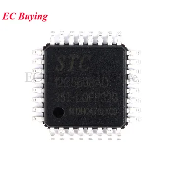 STC12C5608AD STC12C5608AD-35I STC 12C5608AD LQFP32 LQFP32G 1T 8051 Microcontroller MCU IC Radič Čip 12C5608AD-35I-LQFP32