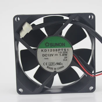 Pôvodné 8025 12V 1.8 W napájanie ventilátor / ventilátor šasi KD1208PTS1