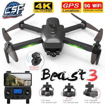 NOVÉ SG906 MAX/Pro2 GPS 4K Drone s Wifi FPV Fotoaparát Tri osi Gimbal Striedavé Profesionálne Quadcopter Prekážkou Vyhýbanie sa Dron
