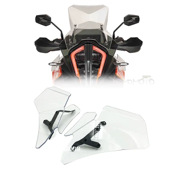 NOVÝ Motocykel Plášť čelné Sklo Čelné sklo veterný štítok HandShield Handguard Pre KTM 1290 SUPER ADVENTURE R S T 1090 ADV