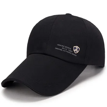 Unisex Extra Dlhé Bill Šiltovku Nastaviteľné Snapback Spp Outdoorové Športy Spp Nízky Profil Bavlna Otec Sun Hat Klobúk