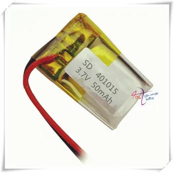 XHR-komã © tou je 2p 2.54 401015 50mAh polymer lithium ion batérie Nabíjateľné batérie