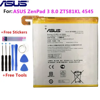 Originál ASUS C11P1514 Batéria Pre ASUS ZenPad 3 8.0 ZT581KL 4545 4680mAh+Bezplatné Nástroje