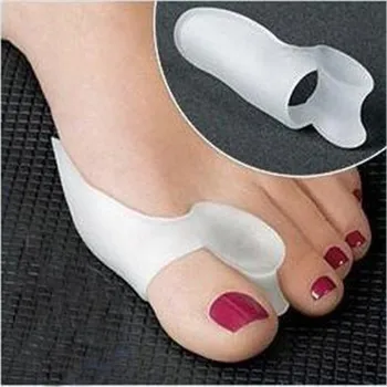 2 ks/pár Silica gel vložky orthotics prst Straightener Bunion Chránič palca valgus Bunion starostlivosť o Nohy