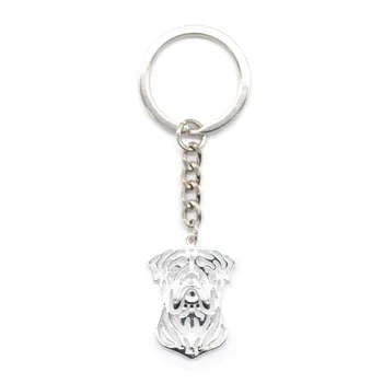 Pánske Bull Mastiff Šperky kľúčenky Milovníka Kovové Psa Prívesok kľúčenky