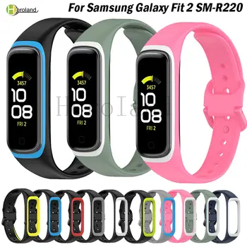 Pre Samsung Galaxy Fit 2 SM-R220 Náramok WatchStrap Silikónový Náramok Galaxy Fit2 Fitness Sledovať Náhradné Príslušenstvo Band