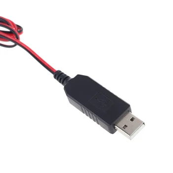 LR6 AA Batérie Kvapiek USB Typu C Napájací Kábel pre Vianočné LED Svetlo