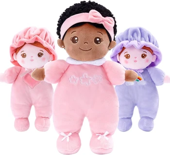 OUOZZZ 25 cm Mini Plyšové Bábika pre Dievčatá Prvého Baby Doll American Doll Kawaii Mäkké, Vypchaté Bábiky, Hračky pre Deti Narodeninám