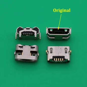 10pcs Micro USB 5pin DIP2 mini Konektor Mobile Nabíjací port Pre Huawei Y5 II CUN-L01 Mini MediaPad M3 lite P2600 BAH-W09/AL00