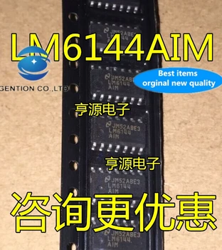 10PCS LM6144AIM LM6144 SOIC-14 zosilňovač IC na sklade 100% nové a originálne