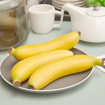 5 ks 20 cm dlhé umelé ovocie Plastové Falošné Ovocie umelé banán&umelých plastických falošné simulované banán